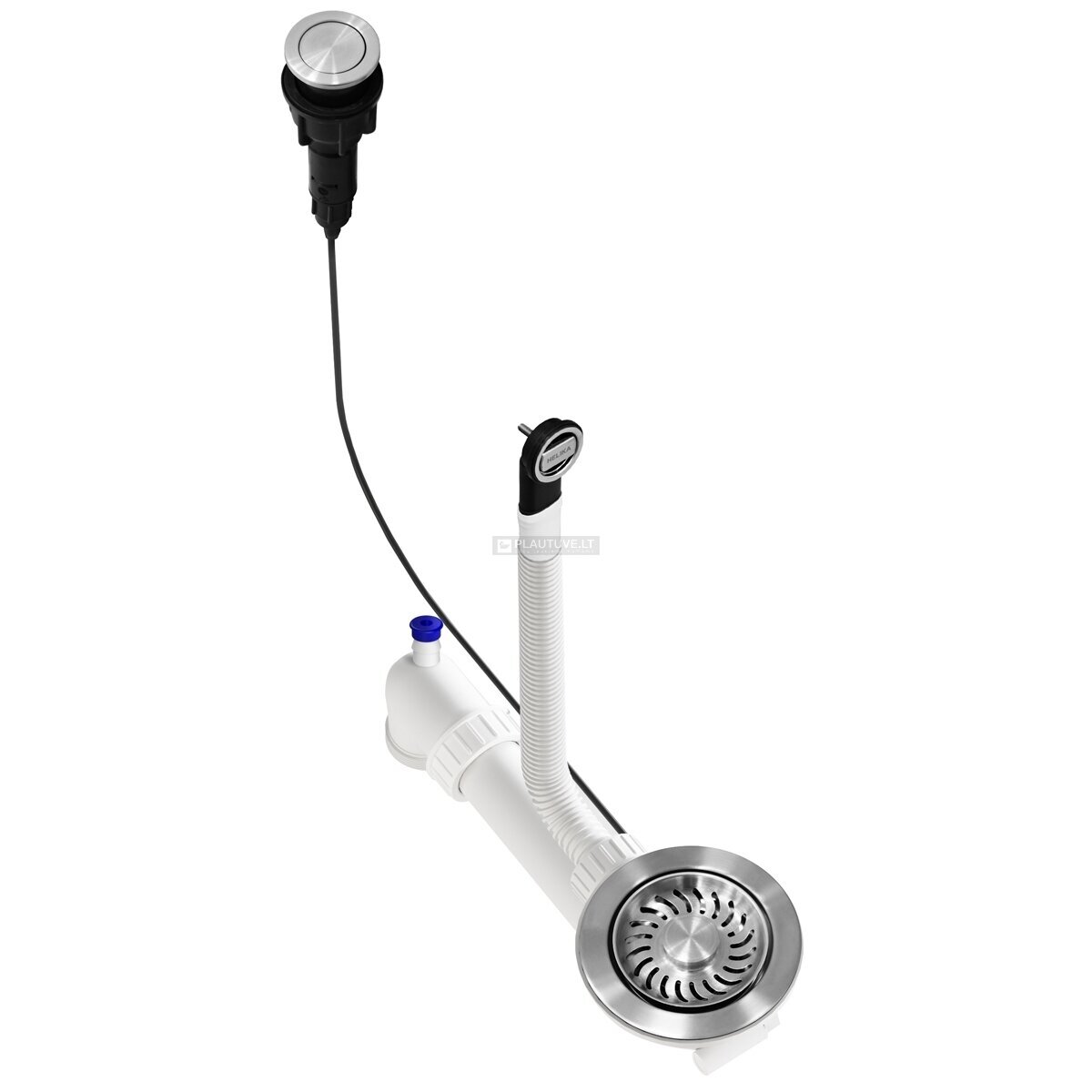 Automatinis paspaudžiamas plautuvės ventilis AQL-002V HELIKA Automatinis paspaudžiamas plautuvės ventilis AQL-002V HELIKA