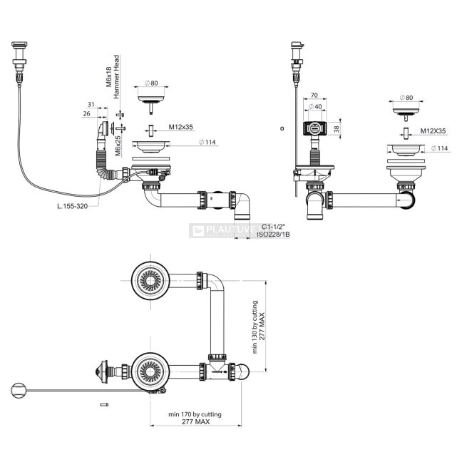 Automatinis pasukamas ventilis AQF-003V HELIKA 4