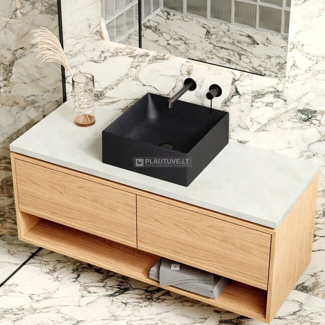 Maišytuvas praustuvui TURTL Maldika 1349-MB, matinės juodos spalvos 2 Maišytuvas praustuvui TURTL Maldika 1349-MB, matinės juodos spalvos 2
