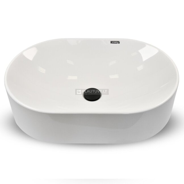 Paspaudžiamas ventilis praustuvui Click-Clack AK-MB, matinės juodos spalvos 8