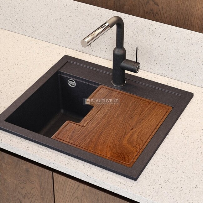 Pjaustymo lentelė HELIKA Quadro SQQ-362.300, Sapele, tamsaus medžio spalva 2