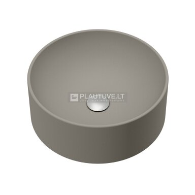 Granito praustuvas voniai Fabela BQR40-220, šilto betono spalvos Granito praustuvas voniai Fabela BQR40-220, šilto betono spalvos