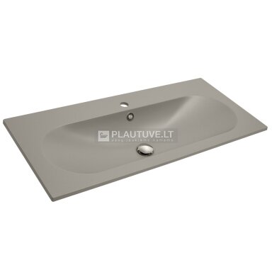 Granito praustuvas voniai Flow BQF100-220, šiltas betonas Granito praustuvas voniai Flow BQF100-220, šiltas betonas