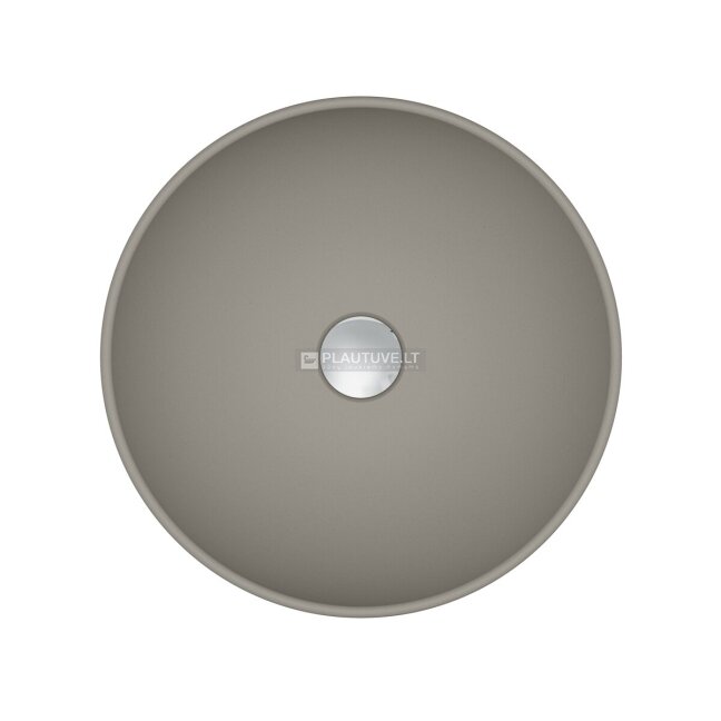 Granito praustuvas voniai Fabela BQR40-220, šilto betono spalvos 1 Granito praustuvas voniai Fabela BQR40-220, šilto betono spalvos 1