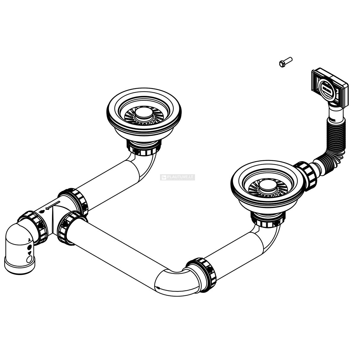 Rankinis ventilis AQF-005V HELIKA 2 Rankinis ventilis AQF-005V HELIKA 2
